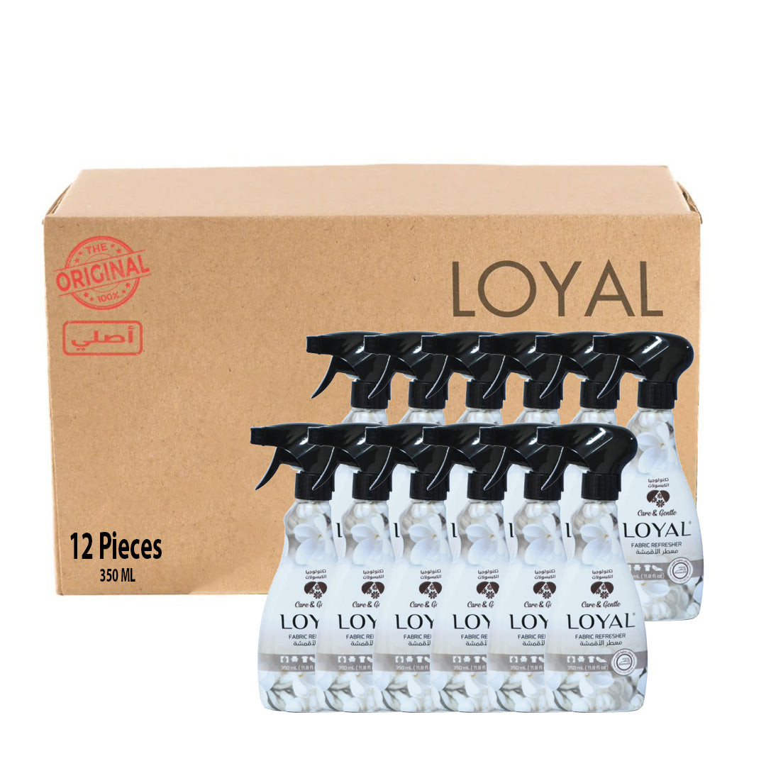 Loyal Fabric Refresher 350ML Care & Gentle-Pack of 12