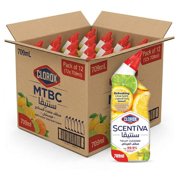 Clorox MTBC Citrus 709ML-Pack of 12