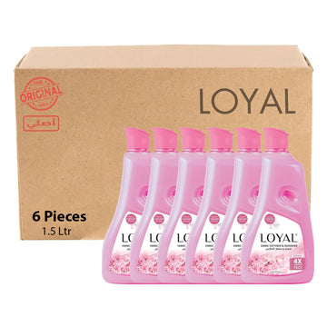 Loyal Fabric Softener 1500ML Soft Pink Pack of 6 (CTN)