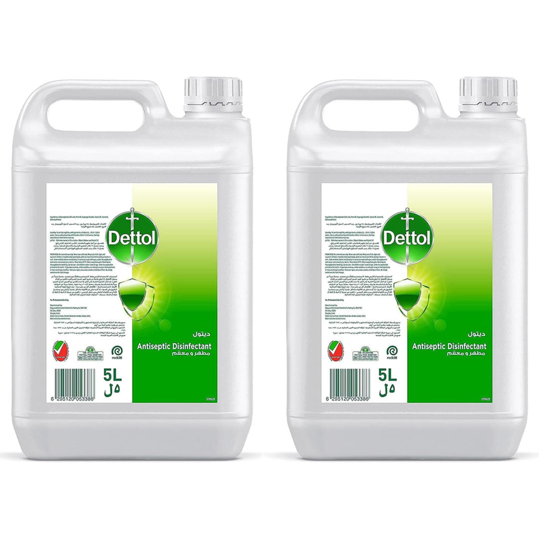 Dettol Antiseptic Liquid 5L | Pack of 2 (CTN)