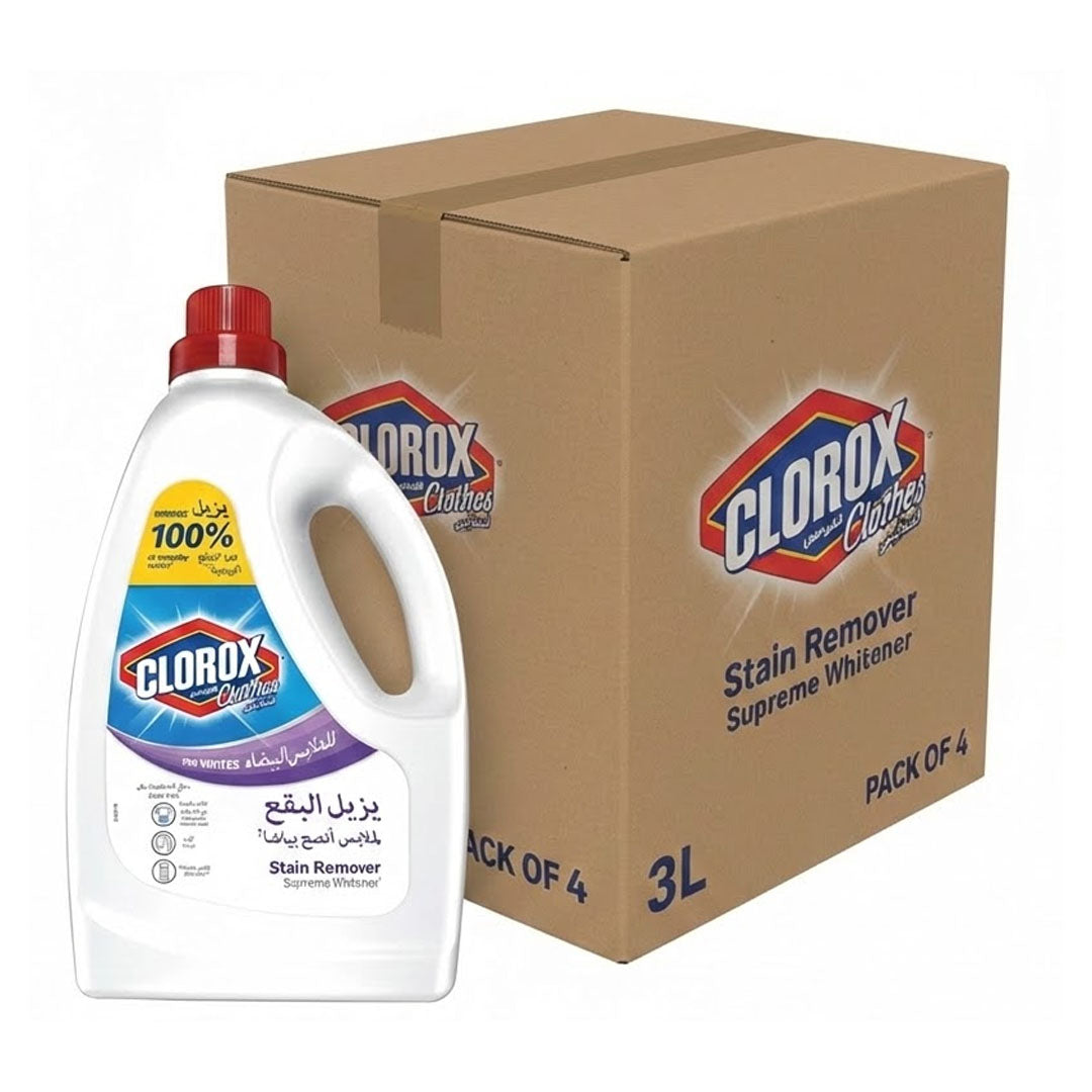 Clorox Clothes White 3L | Pack of 4