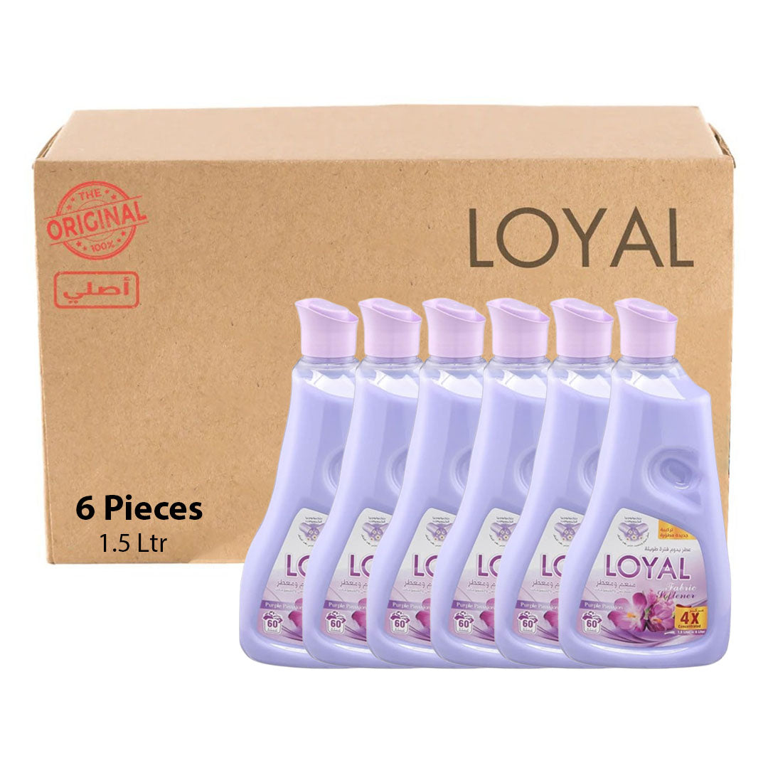 Loyal Fabric Softener 1500ML Purple Passion | Pack of 6 (CTN)