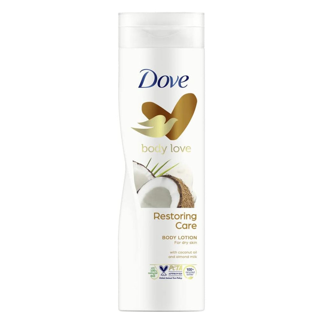 Dove Lotion 400ml Restoring Care With Coconut