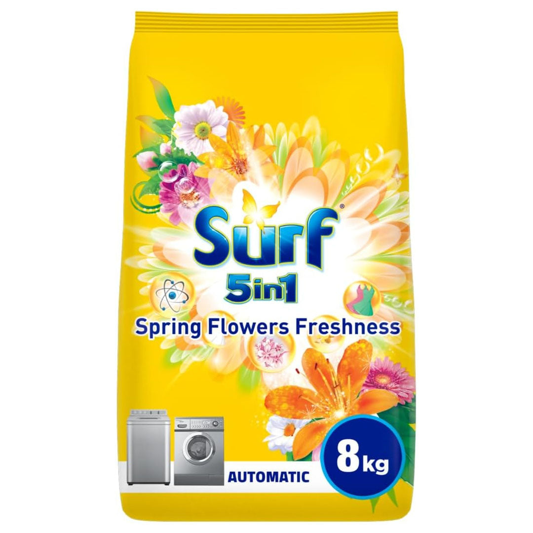 Surf 5 In 1 Spring Flower Automatic 8KG
