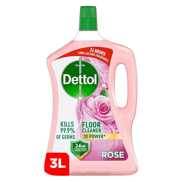 Dettol Multipurpose Floor Cleaner 3L Rose