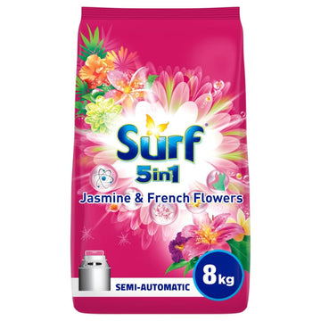 Surf 5 In 1 Jasmine & French Semi- Automatic 8KG