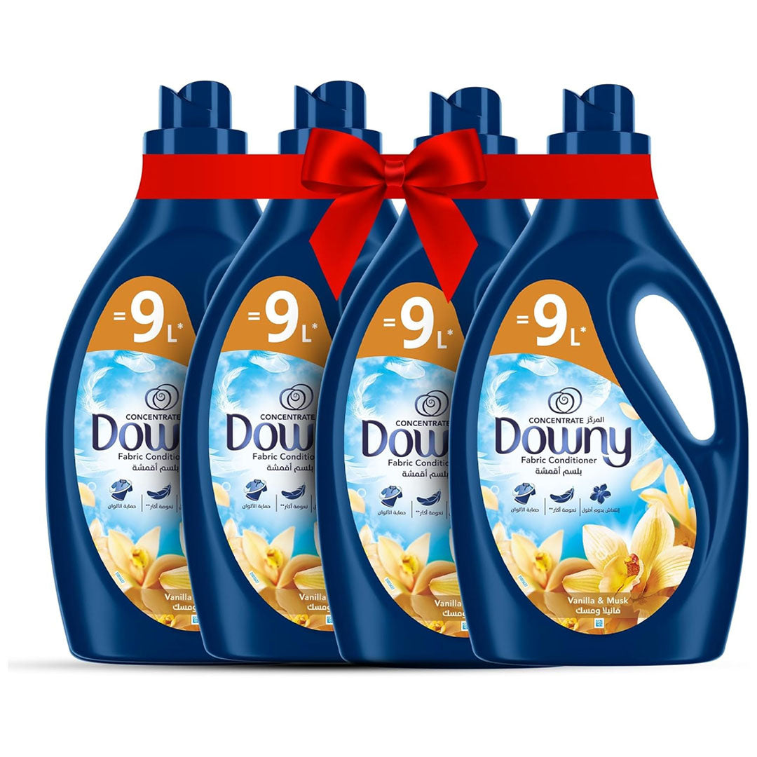 Downy Concentrated Vanilla & Musk 2.9L-Pack of 4