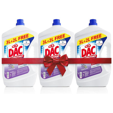 DAC Disinfectant Lavender 5L Pack of 3