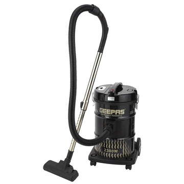 مكنسة جيباس الكهربائية سعة 25 لترًا للتجفيف والنفخ بقوة 2300 واط