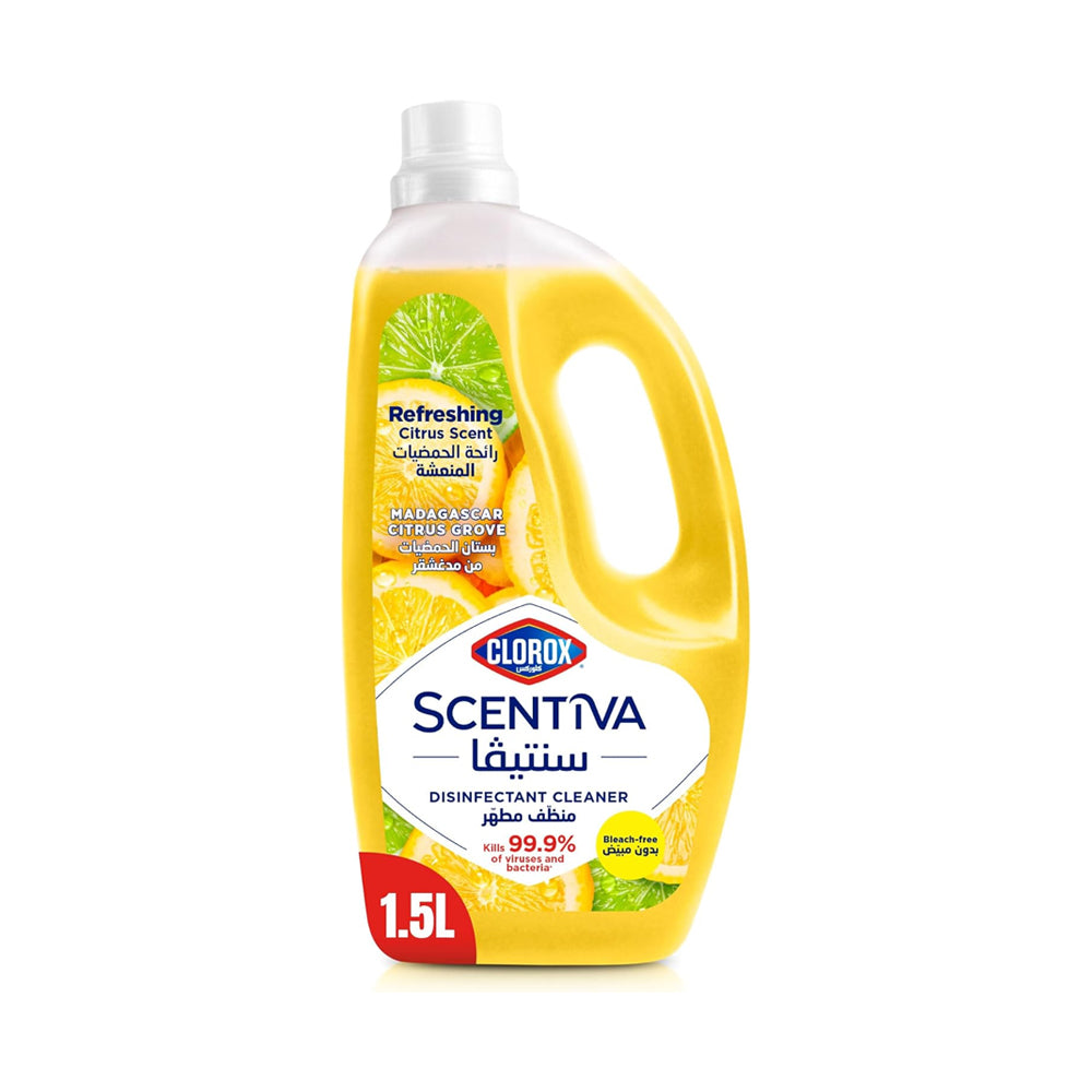 منظف ومطهر كلوركس سينتيفا برائحة الحمضيات 1.5 لتر