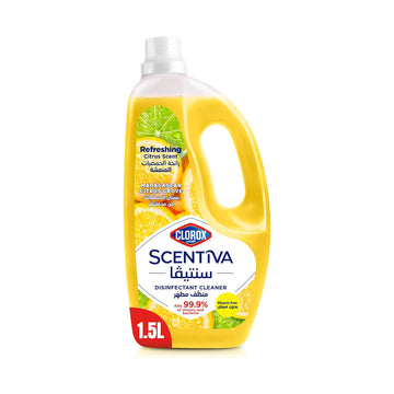 منظف ومطهر كلوركس سينتيفا برائحة الحمضيات 1.5 لتر