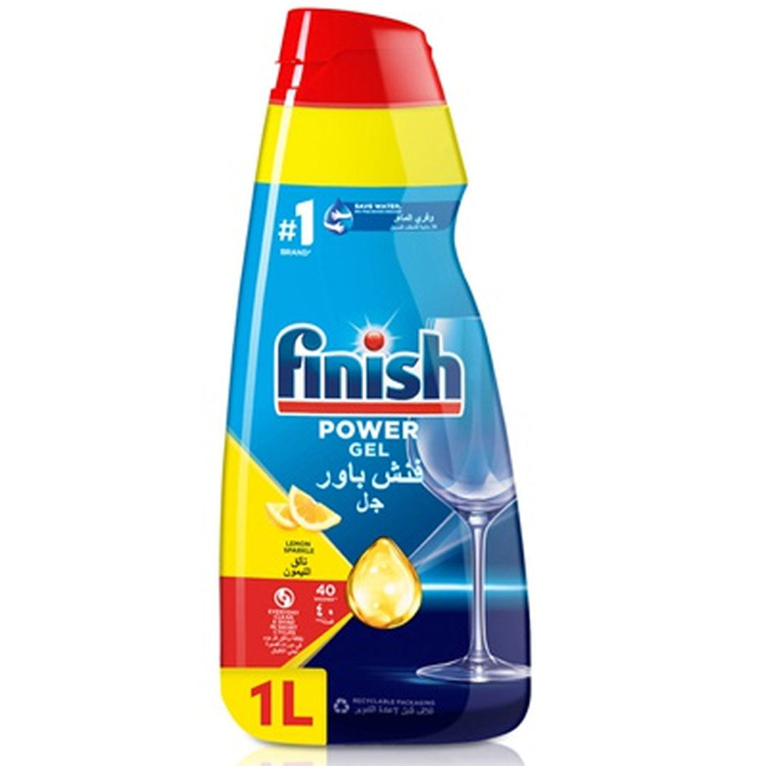 Finish Dishwashing Gel Lemon 1L