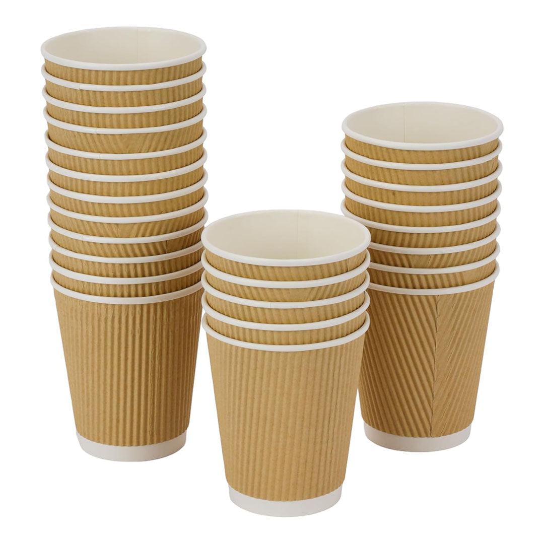 كوب ريبل 6.5 أونصة 25 قطعة ذهبي