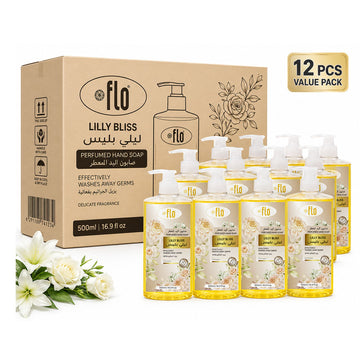 FLO Hand Wash Lilly Bliss 500ml-Pack of 12