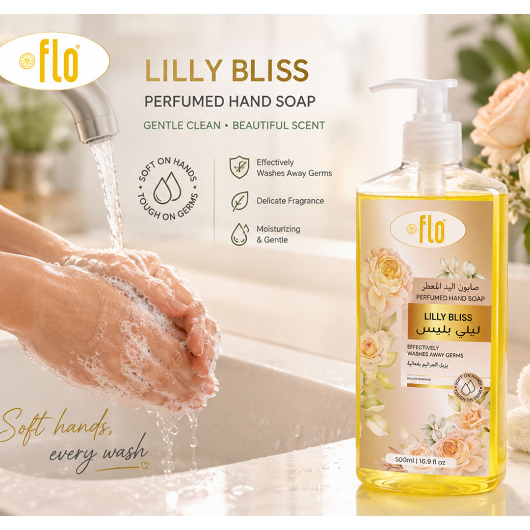 FLO Hand Wash Lilly Bliss 500ml-Pack of 12