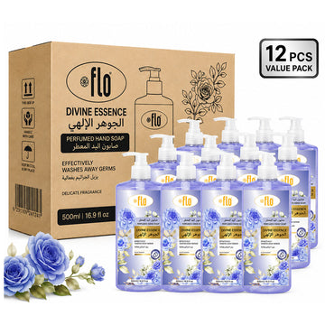 FLO Hand Wash Divine Essence 500ml-Pack of 12