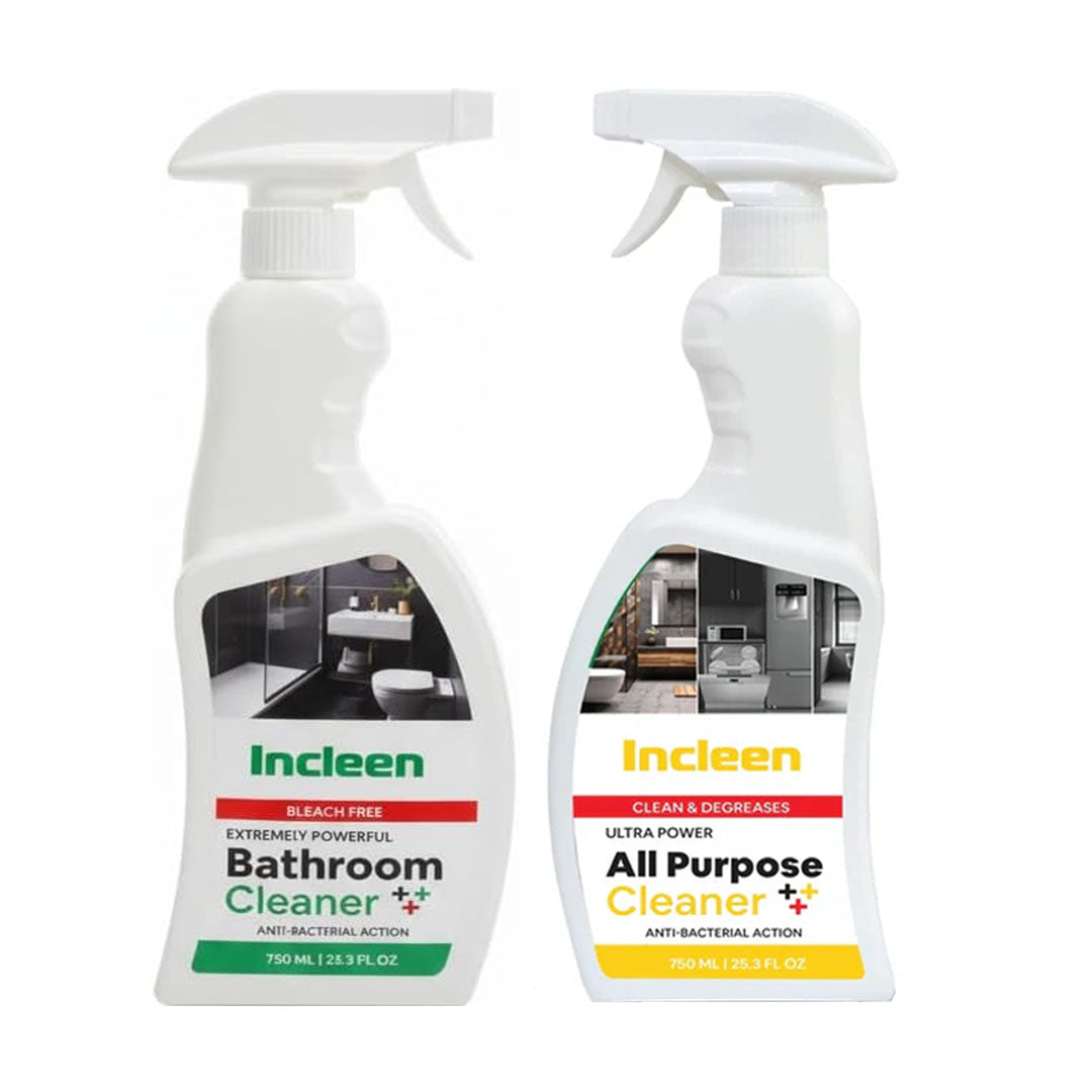 Incleen APC 500ml + Bathroom Cleaner 500 ml