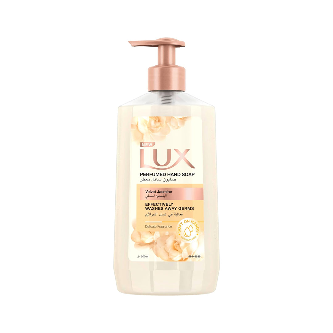 غسول اليدين المعطر لوكس 500 مل، الياسمين المخملي