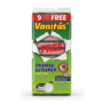SPONGE SCOURER COMBO 9+3 PCS FREE