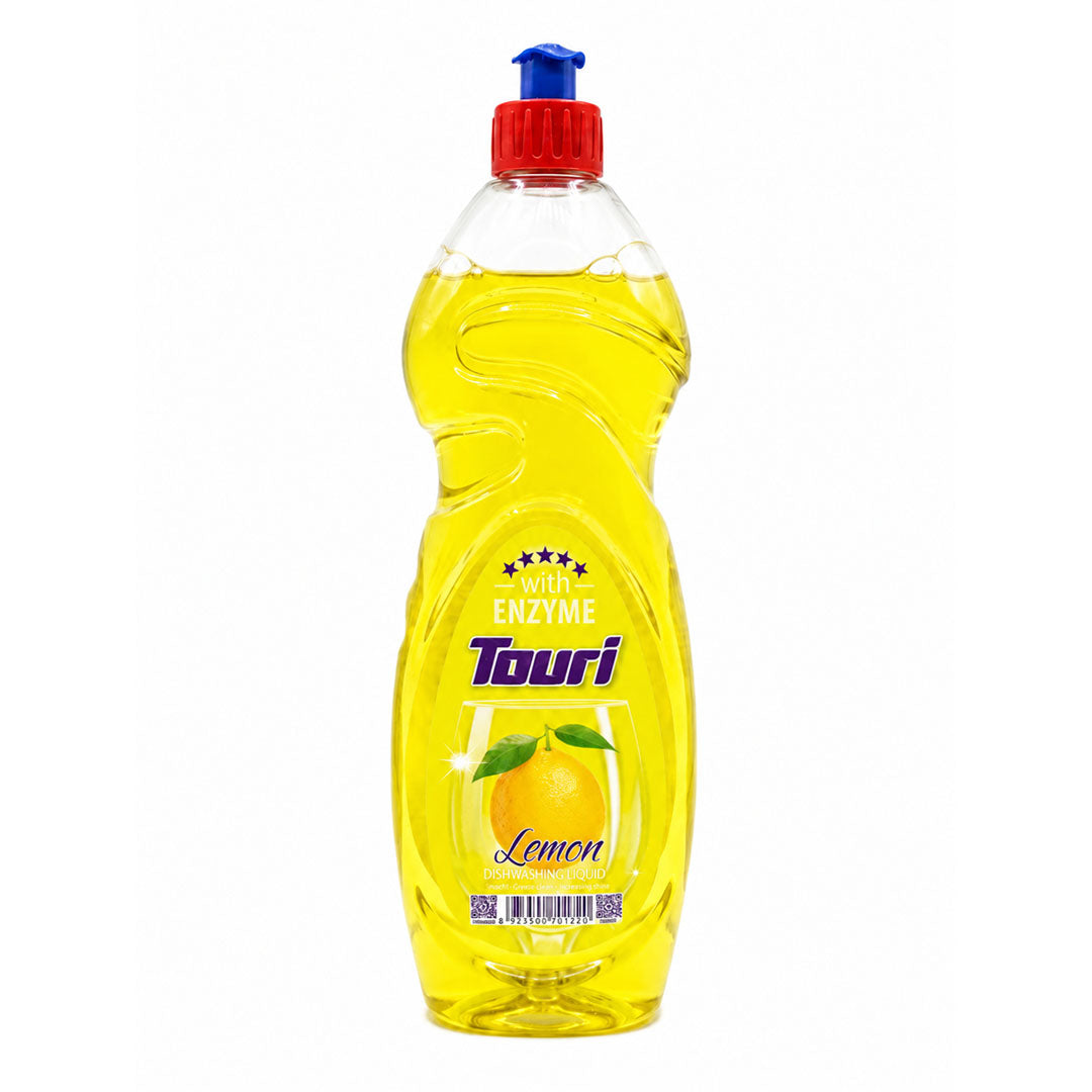 Touri Liquid Dishwash 600 ml Lemon Enzyme