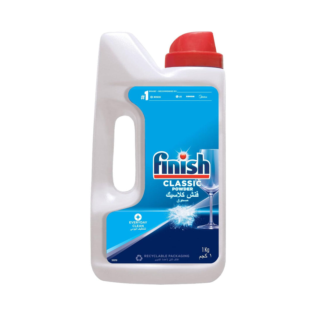 Finish Dishwashing Powder 1kg Regular