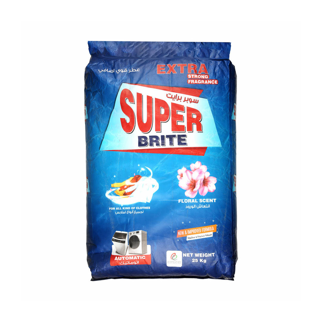 مسحوق غسيل سوبر برايت 2 في 1 25 كج