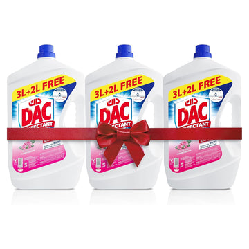 DAC Disinfectant Rose 5L-Pack of 3