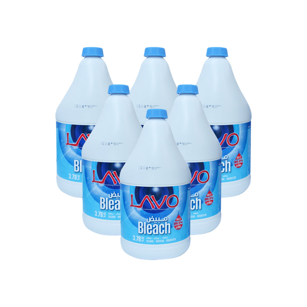 LAVO Bleach 3.78L-Pack of 6