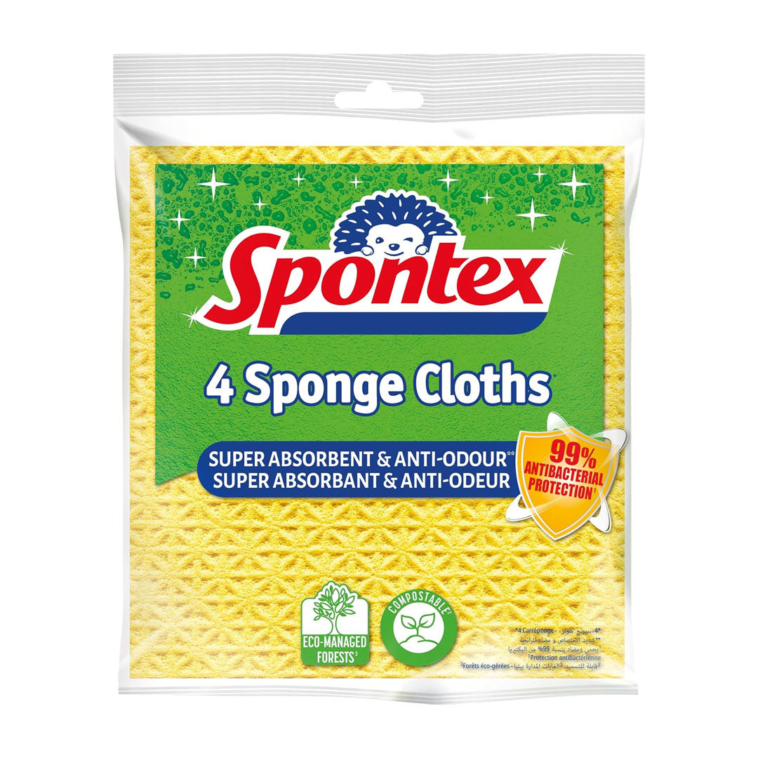 SP SPONGE CLOTHS (3+1) PCS
