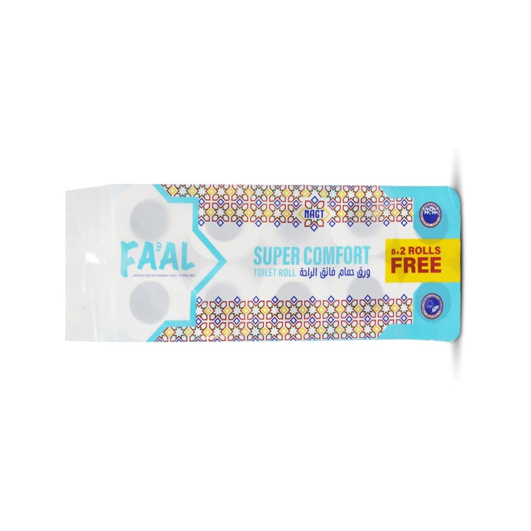 FAAL Toilet Roll 350 sheets 2 ply 10 rolls