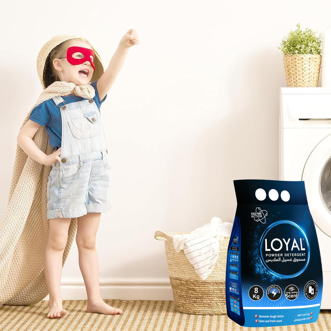 مسحوق غسيل لويال 8 كيلو