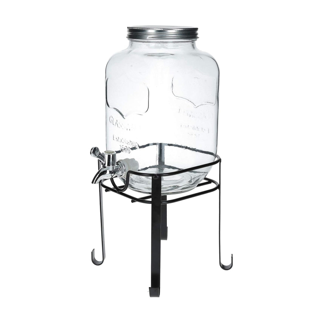 Evelin Beverage Dispenser with Stand 4L