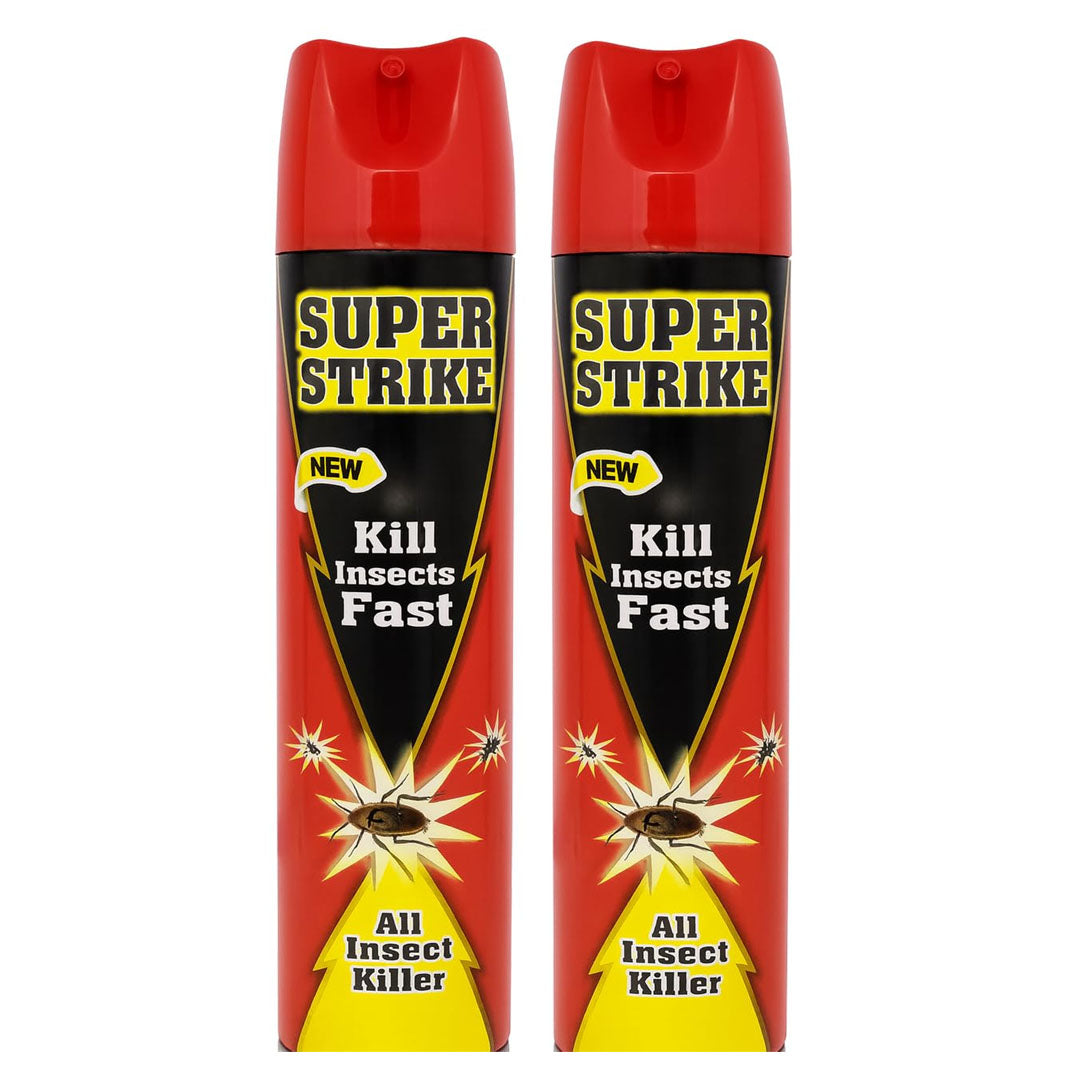 Super Strike All Insect Killer 400ML (Twin Pack)