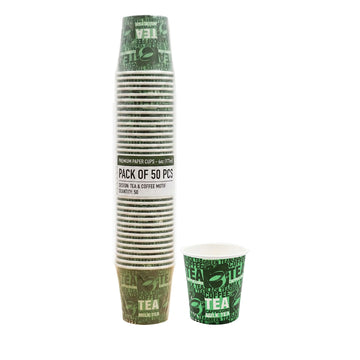Paper Cup 6oz -190gsm 50 pcs