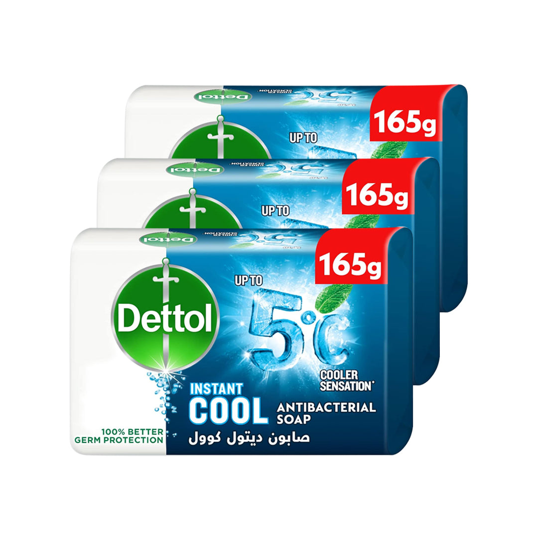 Dettol Soap Cool 165g (2+1)pcs