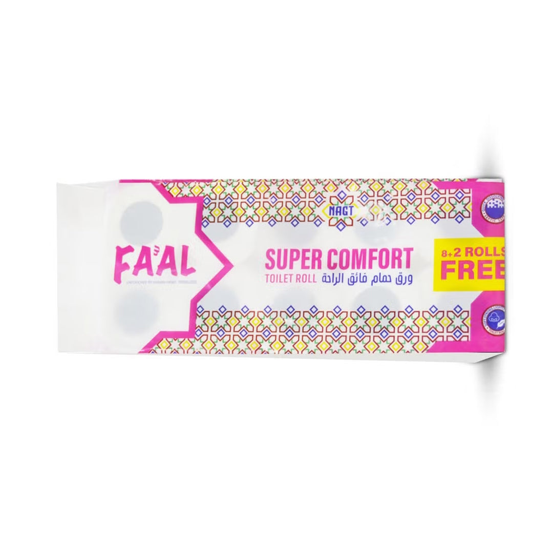 FAAL Toilet Roll 180 Sheets 2 Ply 10 rolls