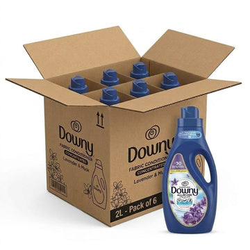 Downy Fabric Conditioner Concentrated 2L Lavender & Musk-Pack of 6