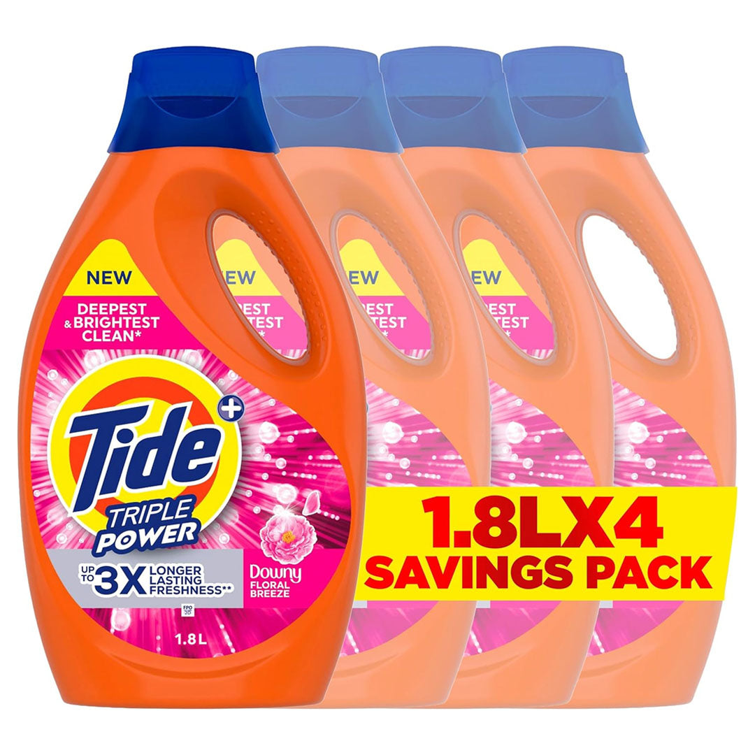Tide Downy Floral Breeze 1.8L-Pack of 4