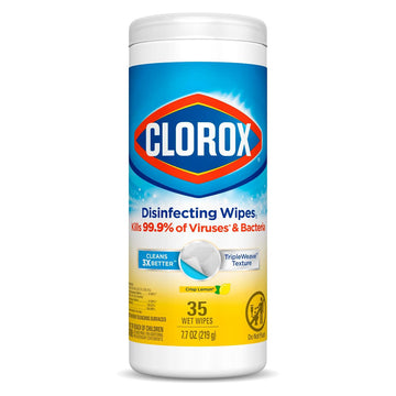 Clorox Disinfecting Wipes 35s Crisp Lemon
