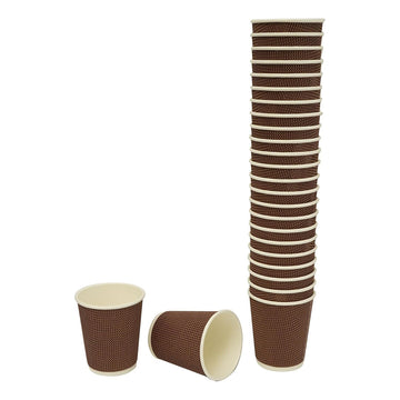 كوب تموج 8 أونصة شيكات 25 قطعة