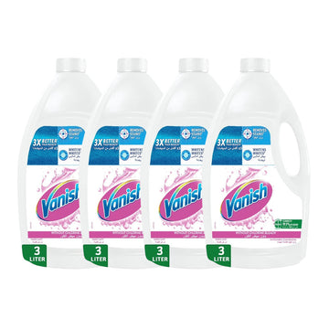 Vanish Liquid White 3L-Pack of 4