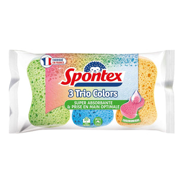 SP TRIO COLORS SPONGES 3PCS