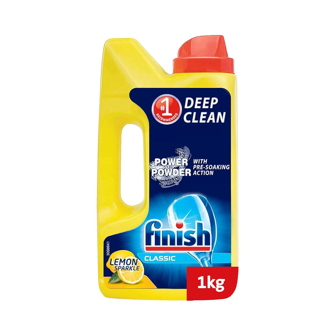 Finish Dishwashing Powder 1kg Lemon