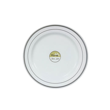 6 أطباق للاستخدام مرة واحدة - 7 بوصات