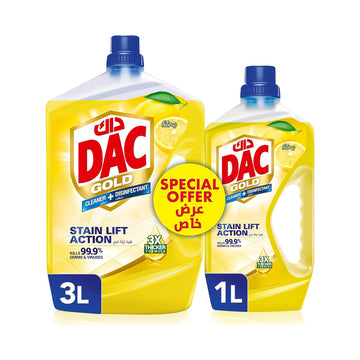 DAC Dinsinfectant Gold Citrus 3L+1L
