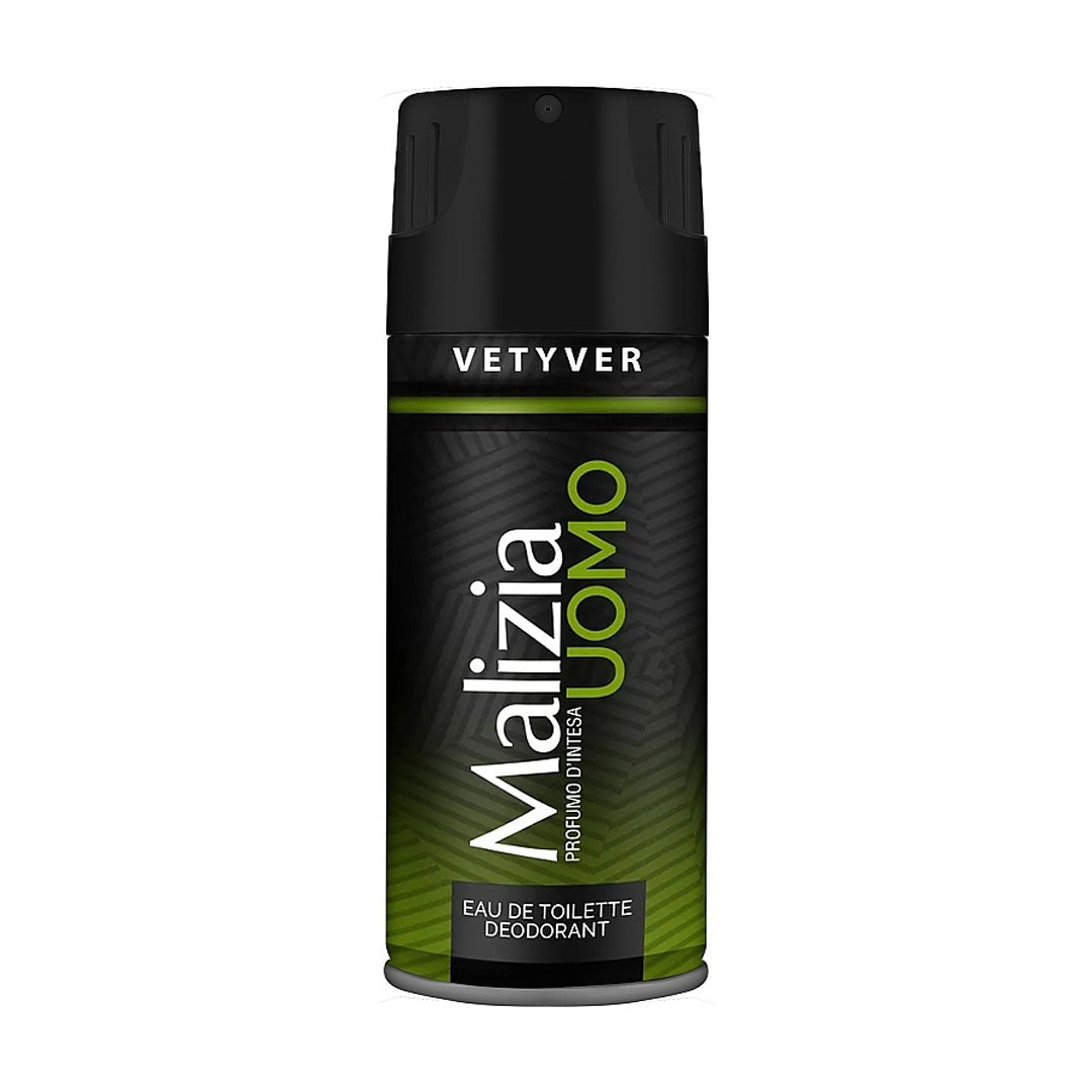 Malizia Uomo Doedorant Vetyver 150ml