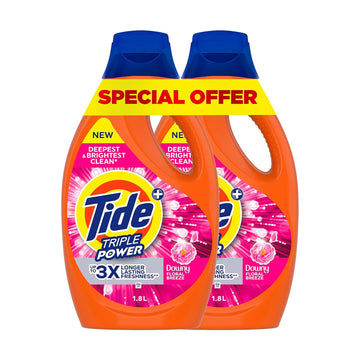 Tide Tripple Power Downy Floral 1.8L (TWIN PACK)