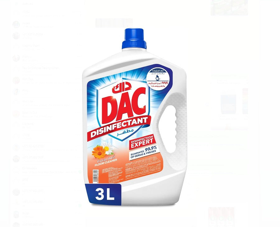 DAC Disinfectant 2.9L Floral