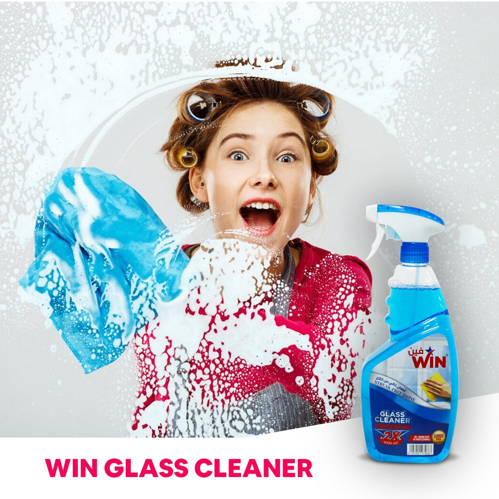 WIN GLASS CLEANER 1L | PACK OF 12