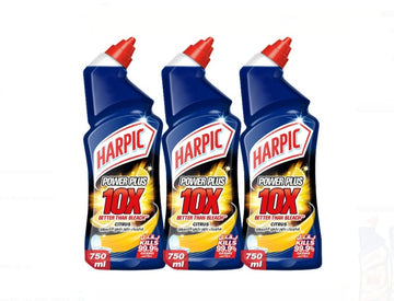 منظف المراحيض هاربيك باور بلس بالحمضيات 750 مل (2+1)